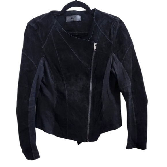 Blank NYC Suede Moto Jacket Size M - Picture 4 of 14